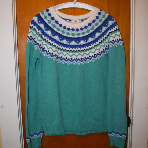 Girl's Fair Isle Sweater - Picture 1 of 3